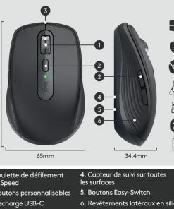 Acheter 🥰 Logitech MX Anywhere 3 Graphite ✨ -HP Shop 139e8d03 3ebc 400a 95d1 9beb17f8948a