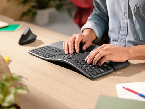 Le moins cher 🧨 Logitech K860 For Business Graphite 🧨 7 Le moins cher 🧨 Logitech K860 For Business Graphite 🧨 – Image 7