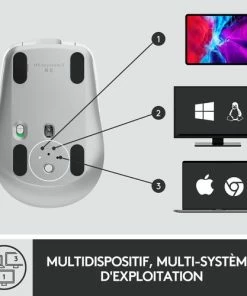 Sortie 🤩 Logitech MX Anywhere 3 Gris Clair 😍 -HP Shop 4d1f0b1b 6518 4511 8828 d5a100bb2be4