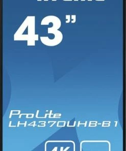 Le moins cher 🛒 Iiyama LH4370UHB-B1 - 42/3840x2160 ✨