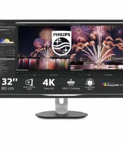 Sortie 😍 Philips P Line 328P6VUBREB/00 - 32/VA/4ms/3840x2160/UWFHD/DP/HDMI/HP/60Hz 💯
