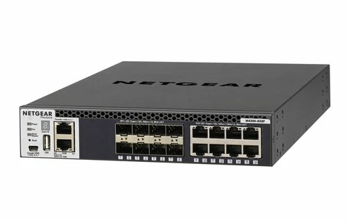 De gros ❤️ Netgear M4300-8X8F - 8 (ports)/10 Gigabit/Sans POE/Empilable/Manageable 🎁 2 De gros ❤️ Netgear M4300-8X8F - 8 (ports)/10 Gigabit/Sans POE/Empilable/Manageable 🎁 – Image 2