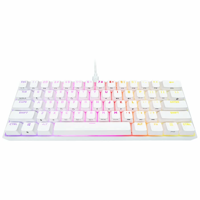 Meilleure affaire 🌟 Corsair K65 RGB Mini (Blanc) - CH-9194110-FR 🤩 2 Meilleure affaire 🌟 Corsair K65 RGB Mini (Blanc) - CH-9194110-FR 🤩 – Image 2