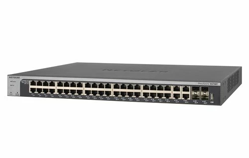 Remise ✔️ Netgear XS748T-100NES - 44 (ports)/10 Gigabit/Sans POE/Manageable/4 🎁 4 Remise ✔️ Netgear XS748T-100NES - 44 (ports)/10 Gigabit/Sans POE/Manageable/4 🎁 – Image 4
